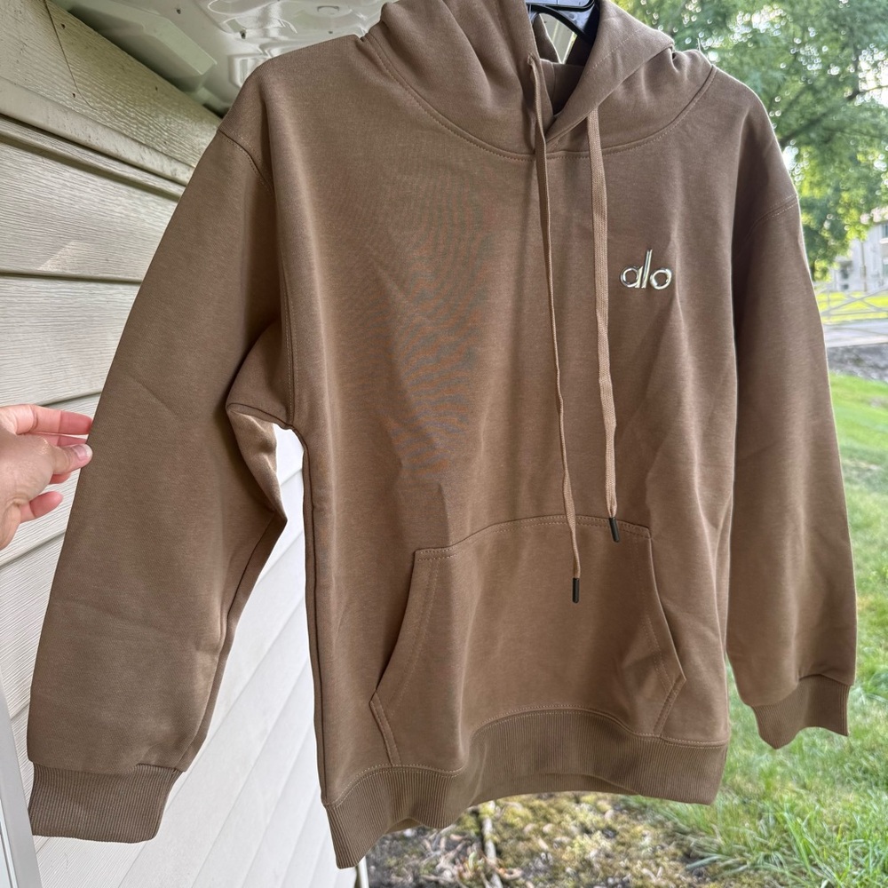 ALO Yoga Brown Hoodie
